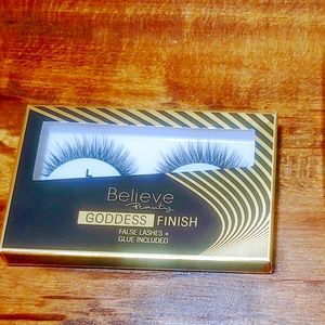 Believe Beauty Goddess Finish False Lashes.